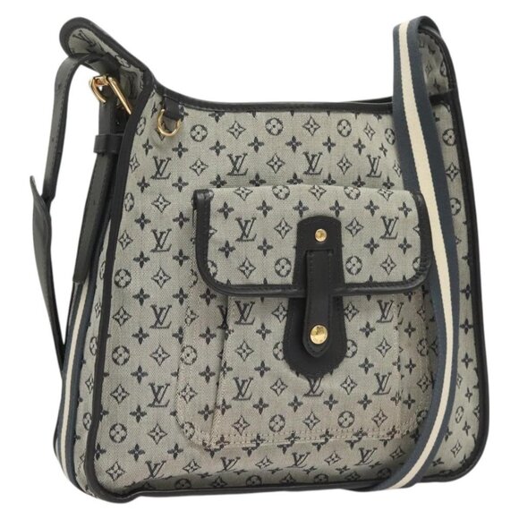 LOUIS VUITTON Monogram mini Bussus Marie Kate Bag Blue - Picture 2 of 16